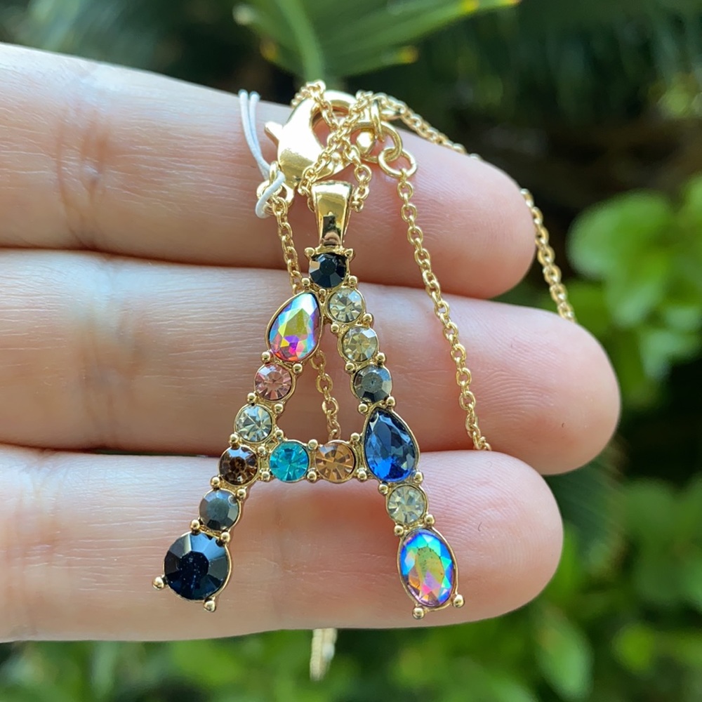Bella Jack Initial “A” Necklace